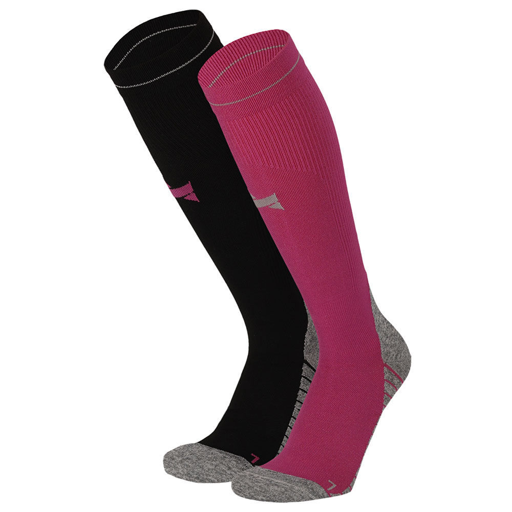 Xtreme Compressie Sokken Hardlopen 2-pack Multi Purple-39/42