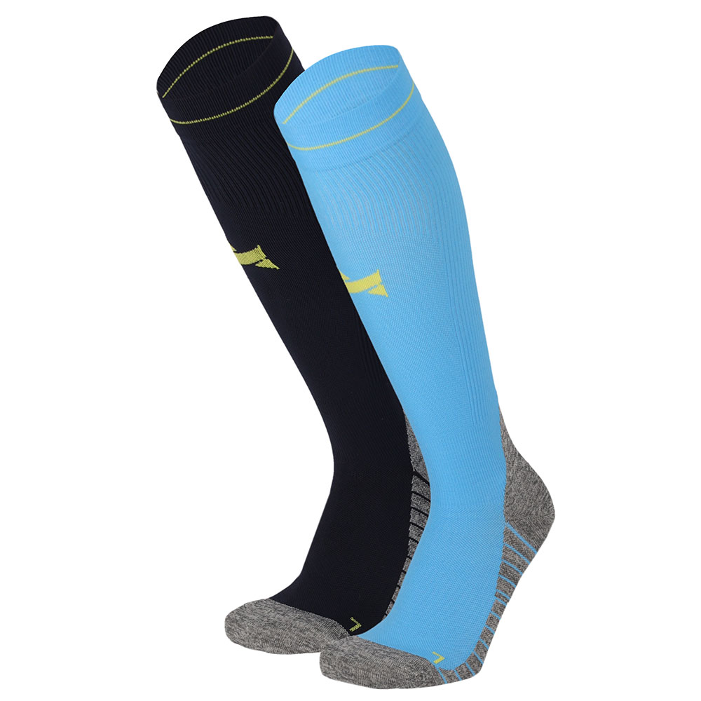 Xtreme Compressie Sokken Hardlopen 2-pack Multi Navy-35/38