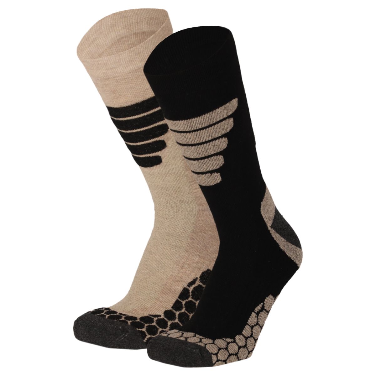 Xtreme Wandelsokken 2-pack Multi Beige-35/38