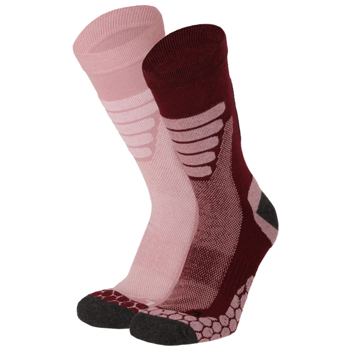 Xtreme Wandelsokken 2-pack Multi Burgundy-35/38