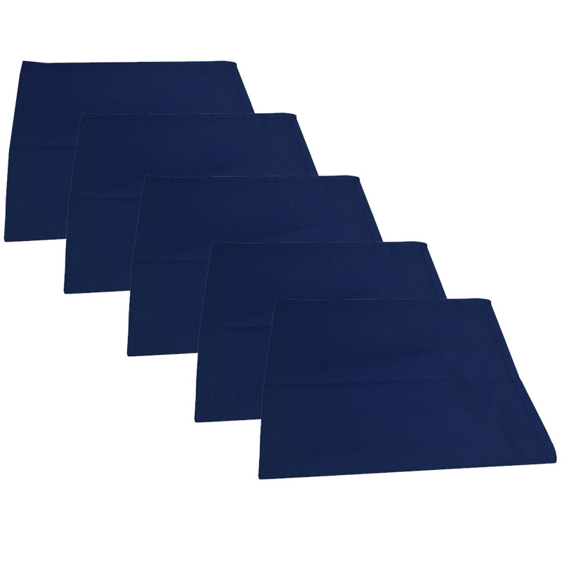 The One Theedoek 50 x 70 cm Navy - 5 stuks