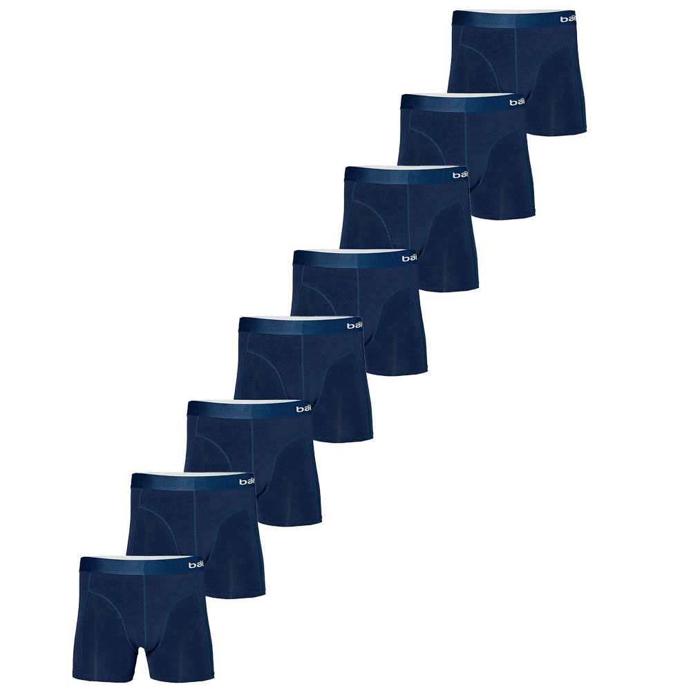 Apollo Boxershorts Heren Bamboo Basic Navy 8-pack-XXL