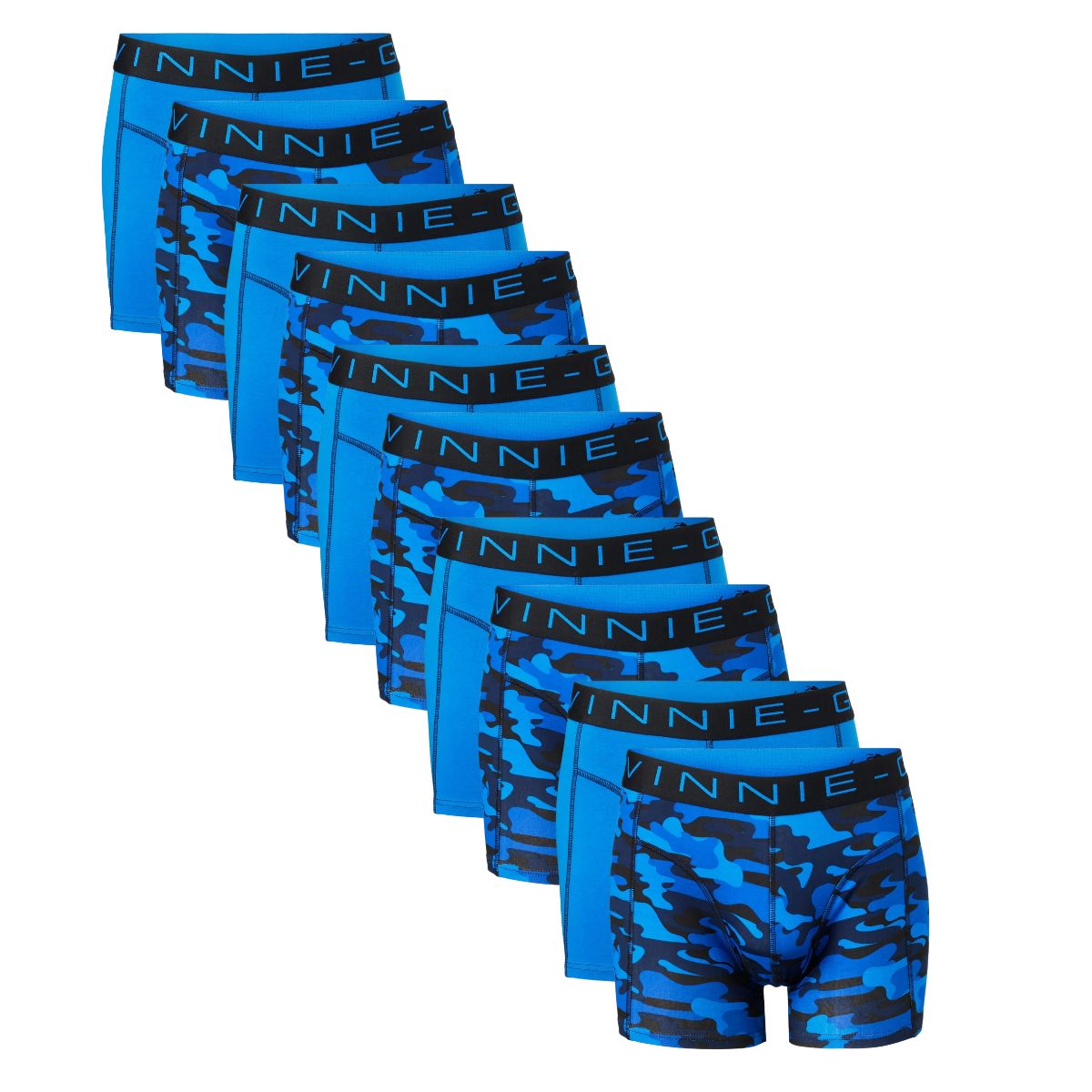Vinnie-G Boxershorts 10-pack Blue Army Combo-XXL