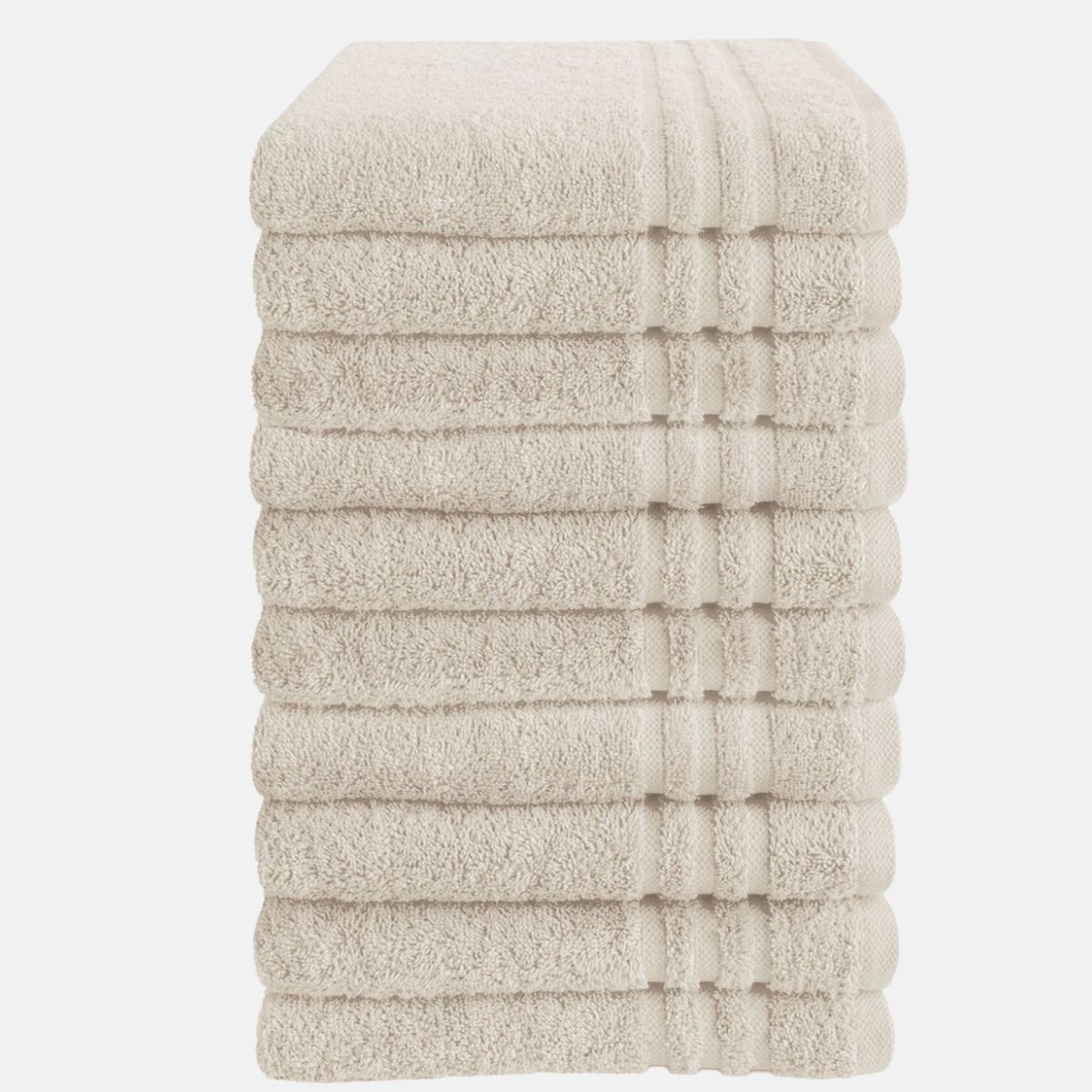 Byrklund Handdoek 50x100 cm 500gram Beige - 10 stuks