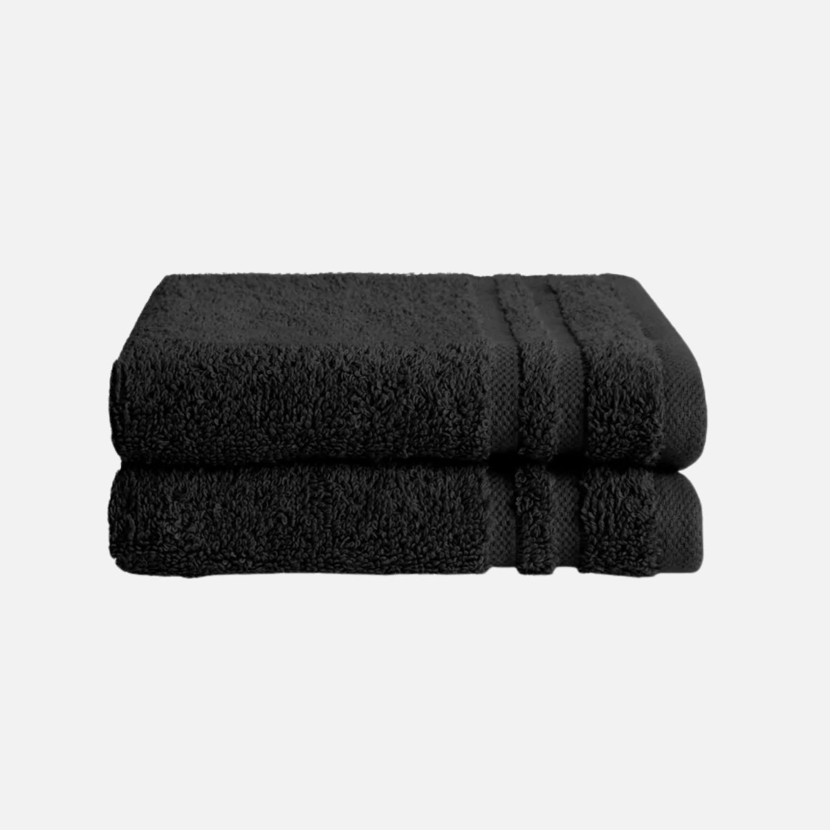 Byrklund Gastendoek Zwart 30x50 cm - 2 stuks
