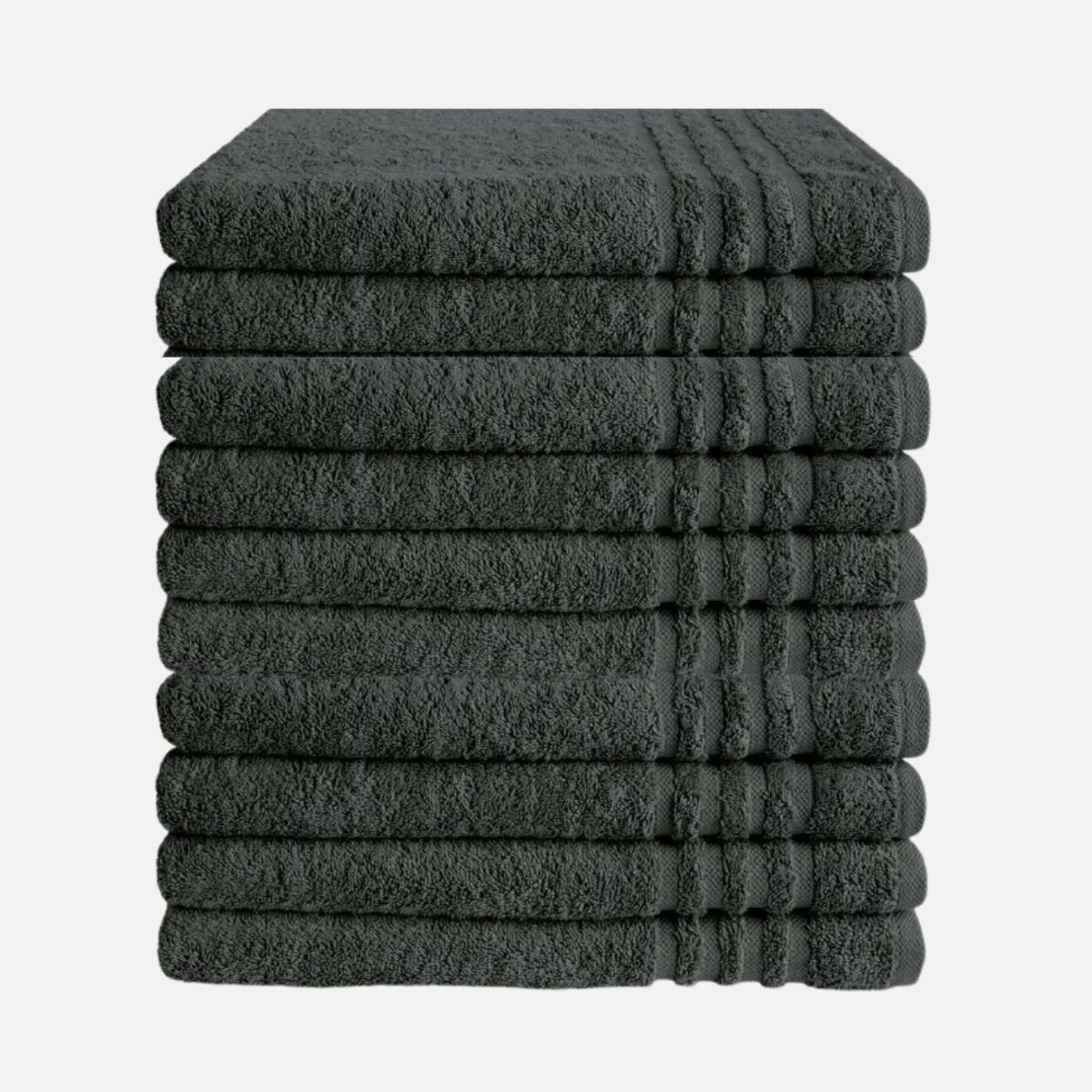 Byrklund Handdoek 70x140 500gram Antraciet - 10 stuks
