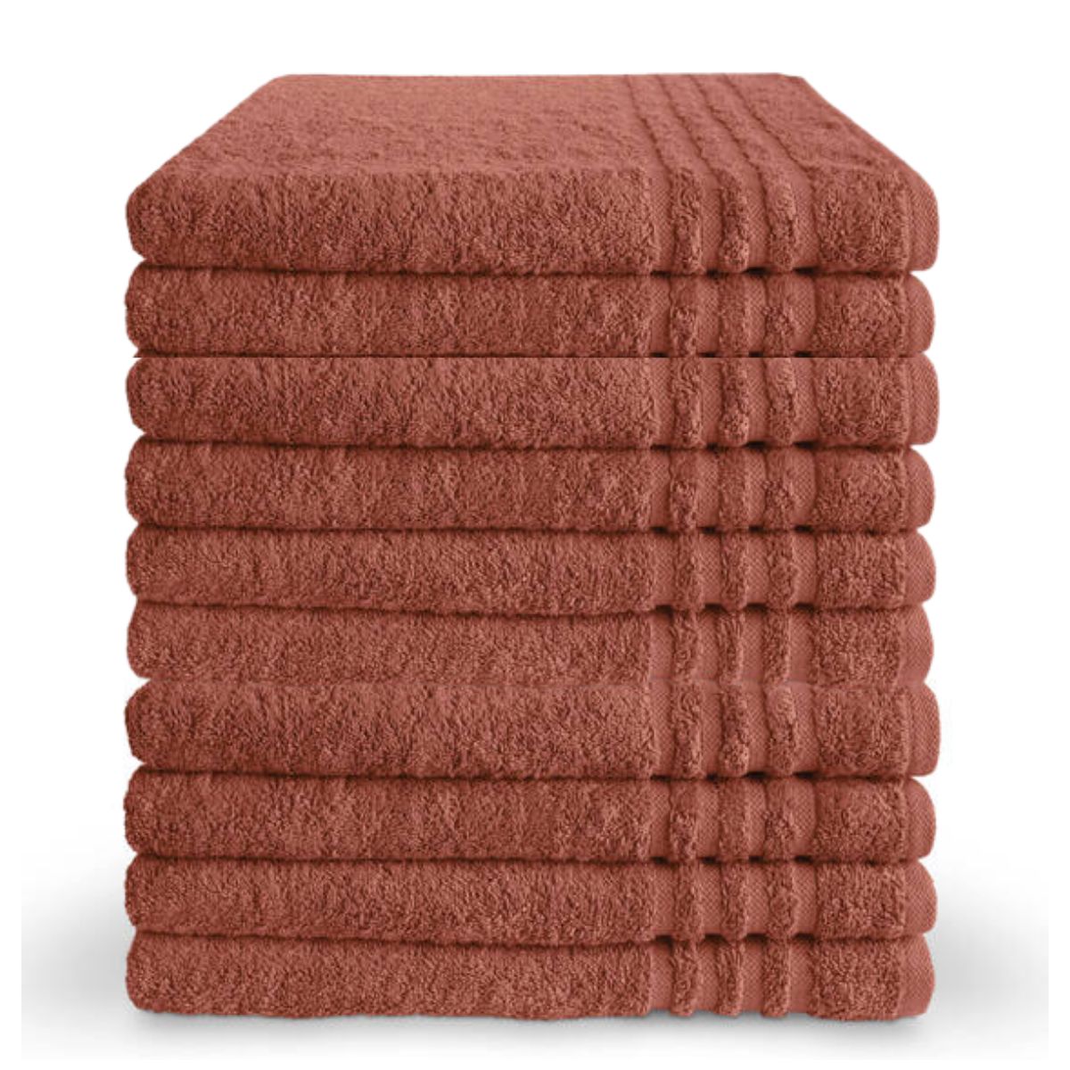Byrklund Handdoek 70x140 cm 500gram Terra - 10 stuks