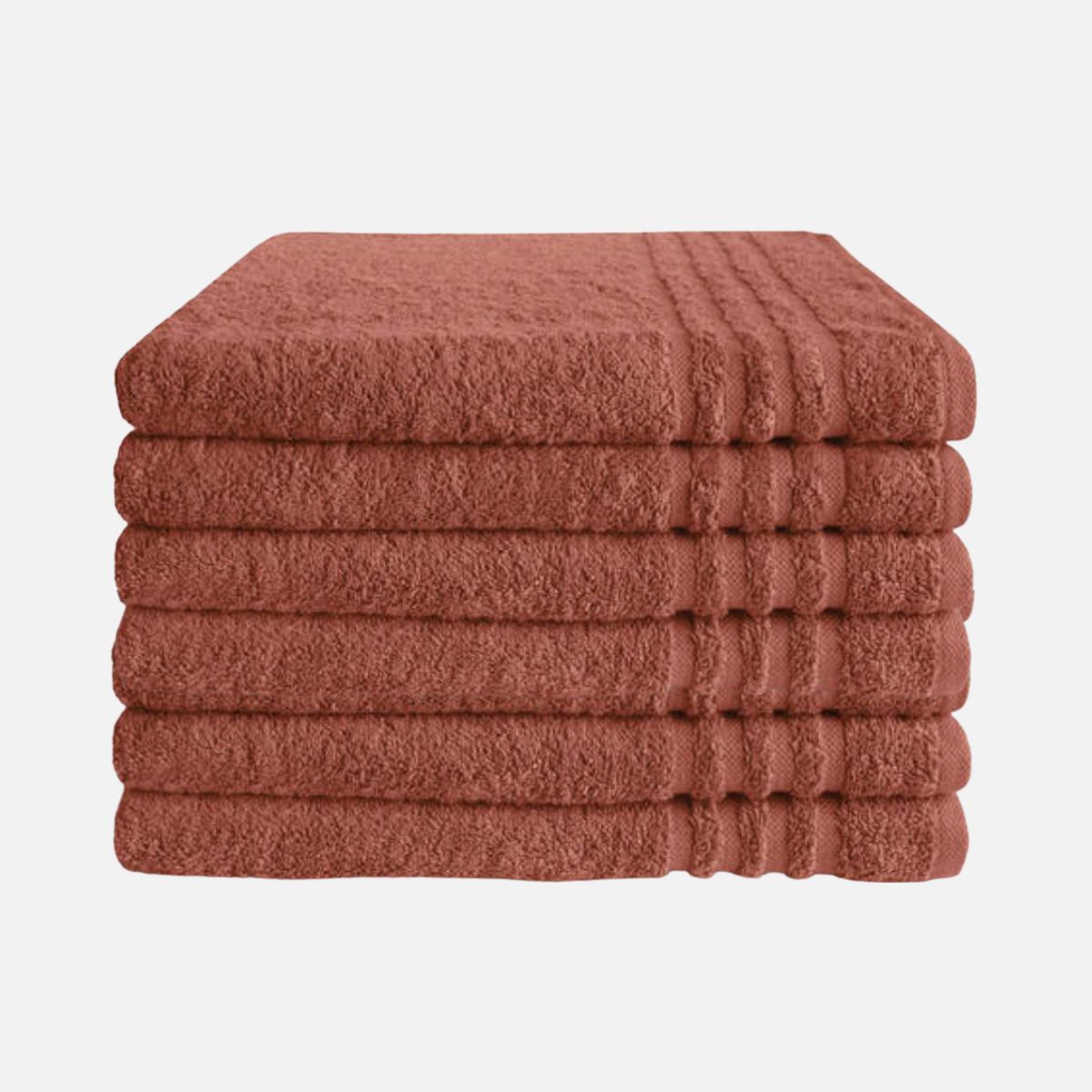 Byrklund Handdoek 70x140 cm 500gram Terra - 6 stuks