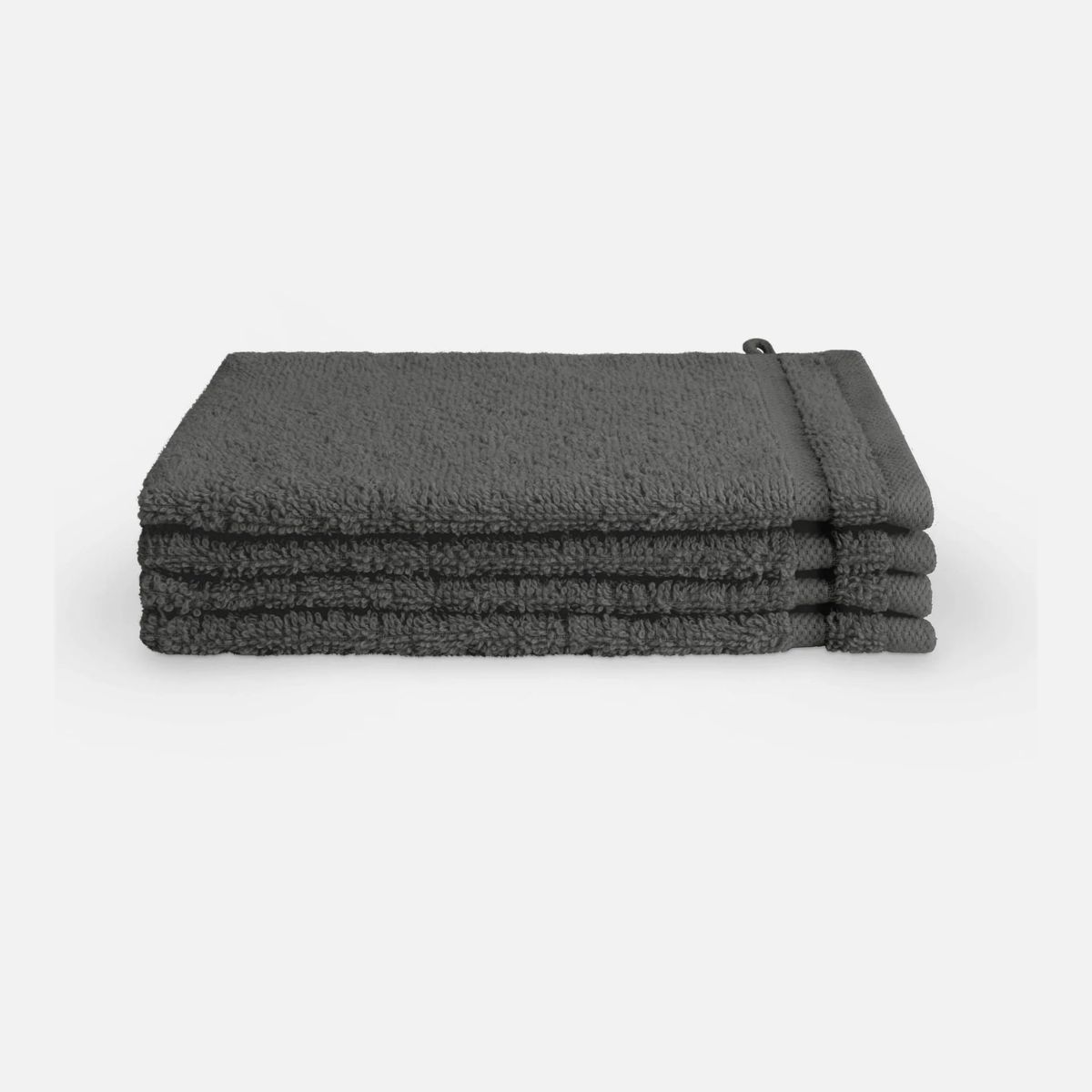 Byrklund Washand 16x21 cm 500gram Antraciet - 4 stuks