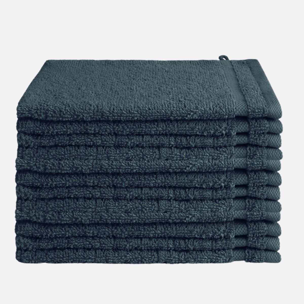 Byrklund Washand 16x21 cm 500gram Donkerblauw - 12 stuks