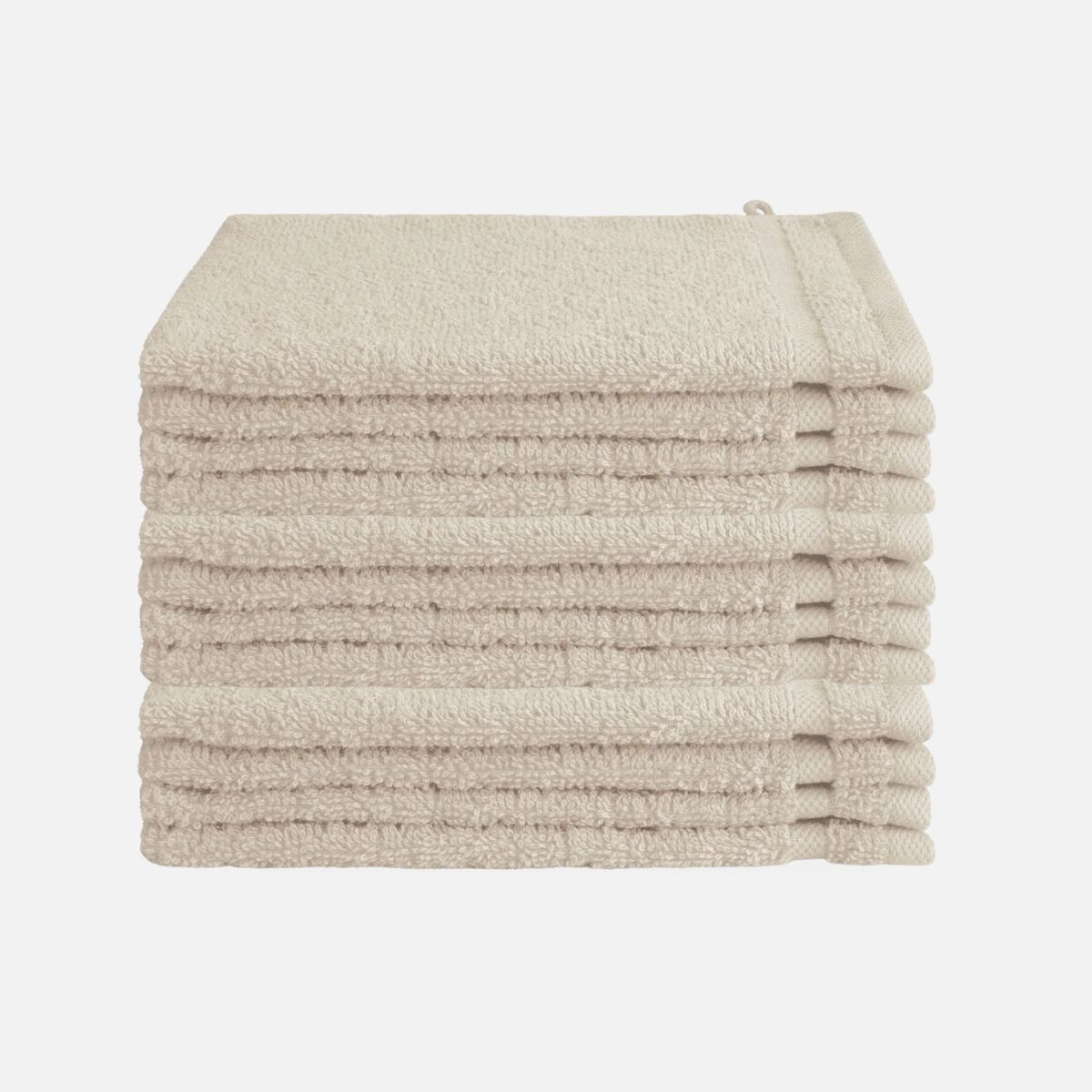 Byrklund Washand 16x21 cm 500gram Beige - 12 stuks