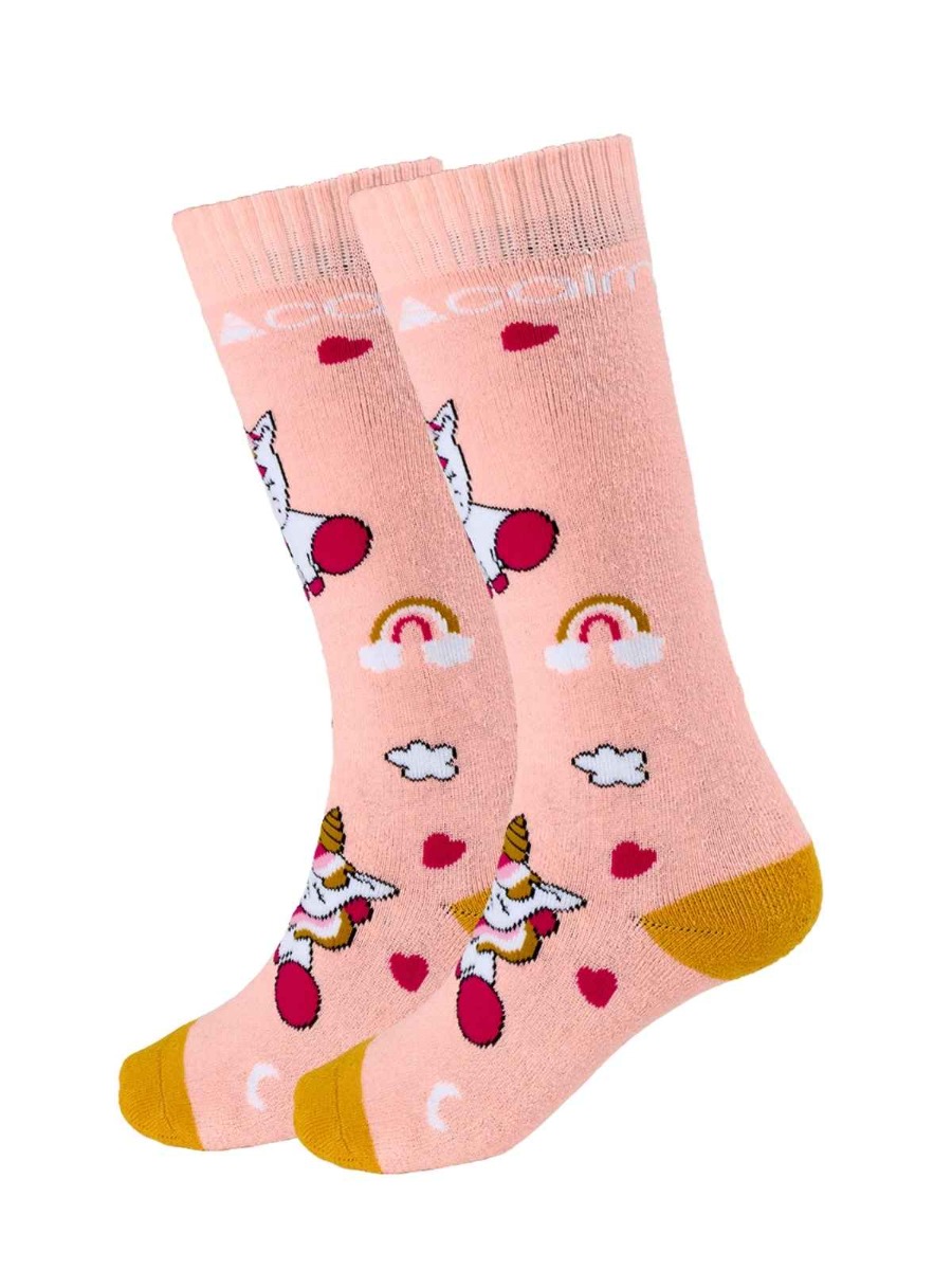 Cairn Skisokken Kinderen 2-pack Powder Unicorn-23/26 afbeelding
