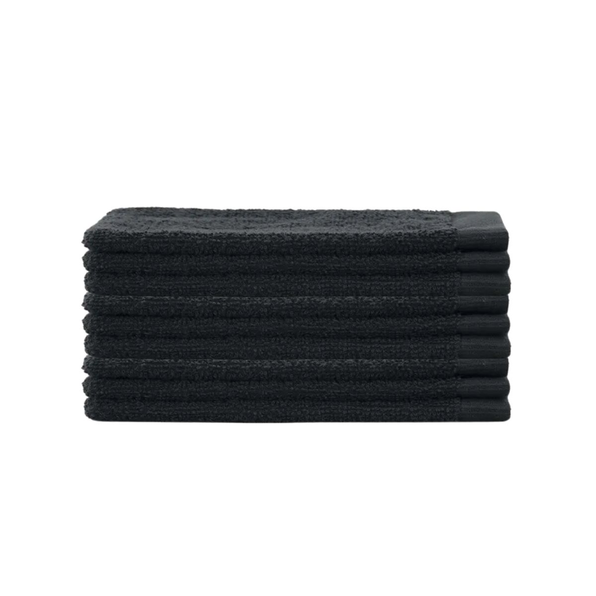 Cinderella Washand Weekend 16x21 cm 550 gr Zwart - 9 stuks