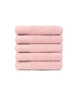 The One Badhanddoek Voordeelpakket 450 gram 70x140 cm Salmon 5 stuks