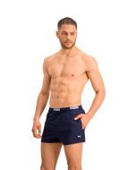 Puma Zwembroek Mannen Logo Short Navy model voorkant
