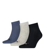 Puma sokken Quarter marine-grijs-blauw