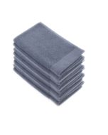 Walra Soft Cotton Gastendoekje 30 x 50 cm 550 gram Indigo - 8 stuks