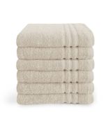 Byrklund Handdoek 50x100 cm 500gram Beige - 6 stuks