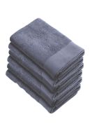Walra Soft Cotton Handdoek 50 x 100 cm 550 gram Indigo - 6 stuks