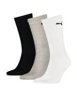 Puma sok hoog wit zwart grijs