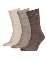 Puma sokken hoog safari-wit-zand 3-pack