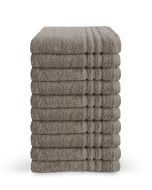 Byrklund Handdoek 70 x 140 cm Taupe - 10 stuks