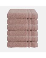 Byrklund Gastendoek Oud Roze 30x50 cm - 6 stuks
