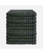 Byrklund Handdoek 70 x 140 Antraciet - 10 stuks
