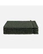 Byrklund Washand Donker Groen 16x21 cm - 4 stuks