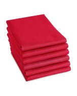 DDDDD Theedoek Logo Rood 6 stuks