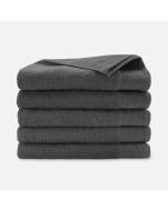 Walra Soft Cotton Handdoeken 70 x 140 cm - 550 gr/m² - Antraciet - 5 stuks