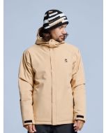 Poederbaas Ski-jas Heren Arctic 2L Insulated Warm Sand