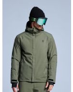 Poederbaas Ski-jas Heren Arctic 2L Insulated Olive Green