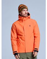 Poederbaas Ski-jas Heren Arctic 2L Insulated Oranje