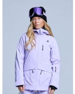 Poederbaas Ski-jas Dames Freeride 3L Hardshell Lila