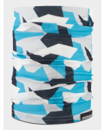 Poederbaas Nekwarmer Blauw / Wit