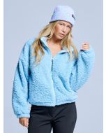 Poederbaas Fluffy Jacket Dames Four Seasons Ice Blue