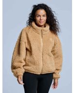 Poederbaas Fluffy Jacket Dames Four Seasons Warm Sand