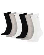 Puma Sportsokken Zwart Grijs Wit 6-pack