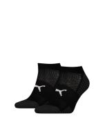 Puma Sport Cushioned Sneakersokken 2-pack Zwart