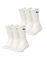 Puma sportsokken wit 6 paar