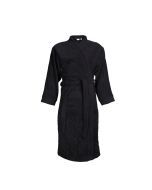 The One Classic Badjas zonder capuchon 340 gram Zwart