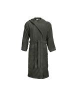 The One Classic Badjas met capuchon 420 gram Antraciet