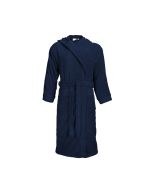 The One Badjas met capuchon 420 gram Navy Blue