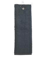 The One Golfhanddoek 450 gram Antraciet