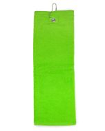 The One Golfhanddoek 450 gram Lime groen