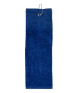 The One Golfhanddoek 450 gram Donker blauw