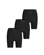 Ten Cate Secrets High Waist Long Short 3-pack Zwart