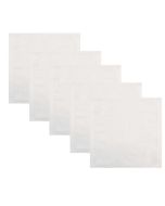 The One Gastendoek Voordeelpakket 450 gram 30x30 cm Wit (5 stuks)