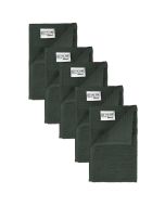 The One Gastendoek Voordeelpakket 500 gram 30x50 cm Antraciet (5 stuks)